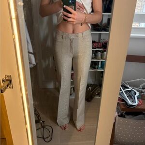 Joseph Elegant Beige Sparkle Women's Torusers